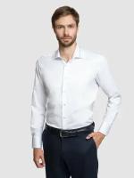 Полуприлегающая мужская рубашка Kanzler 262063 белая, размер 42/65