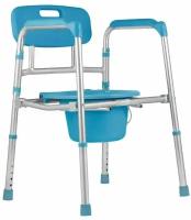 Кресло-туалет Ortonica TU 5 складной 55 см (аналог 10580), кресло туалет для пожилых людей и инвалидов