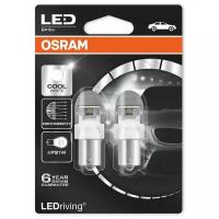 Лампа автомобильная светодиодная Osram COOL WHITE 7556CW-02B P21W 12V 2W 2 шт