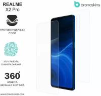 Защитная пленка для Realme X2 Pro (Глянцевая, Защита экрана FullScreen)