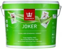 Tikkurila Joker Экологичная краска интерьерная (под колеровку, матовая, база C, 0,9 л)