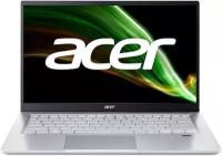 Ноутбук Acer Swift 3 SF314-511-3427, 14" (1920x1080) IPS/Intel Core i3-1115G4/8ГБ DDR4/256ГБ SSD/UHD Graphics/Без ОС, серебристый (NX. ABLER.011)