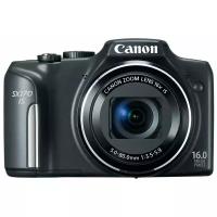 Фотоаппарат Canon PowerShot SX170 IS RU, черный