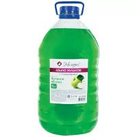 Жидкое мыло Мелодия Зеленое яблоко, с глицерином, ПЭТ, 5 л