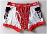 Трусы-боксеры со стильным принтом от Hustler Lingerie