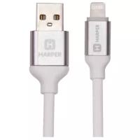 Кабель HARPER USB - Lightning (SCH-530), 1 м, белый