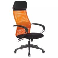 Кресло руководителя Easy Chair VB_EChair-655 TTW_OR сетка/ткань оранжевый, пластик