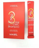 Восстанавливающий шампунь для волос с аминокислотами Masil 3 Salon Hair CMC Shampoo Stick Pouch 20 штук * 8 мл