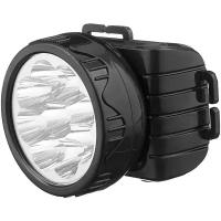 Фонарь аккумуляторный налобный TG9 9LED аккум. 4В 0.9А.ч ЗУ 220В (картон. упак.) Трофи C0045557