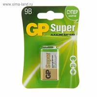 Батарейка GP Super Крона 6LR61 Alkaline 9V