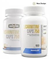 L-Карнитин в капсулах MAXLER L-Carnitine Caps 750 100 капсул, Нейтральный