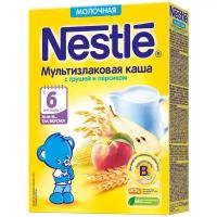 Каша Nestlé молочная мультизлаковая с грушей и персиком (с 6 месяцев) 220 г