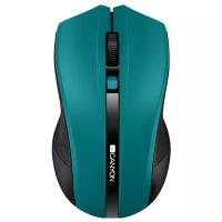 Мышь Canyon 2.4Ghz wireless Optical Mouse with 4 buttons DPI 800/1200/1600 green (SXCNECMSW05G)