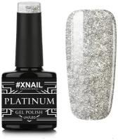 Гель лак XNAIL PROFESSIONAL Platinum жидкая фольга, для дизайна ногтей, 10 мл, № 10