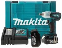 Аккумуляторный ударный гайковерт Makita DTW251RME, с 2 АКБ 4 Ач и ЗУ, в кейсе