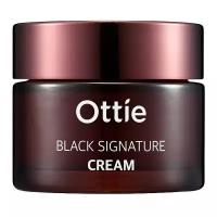 Премиальный крем с муцином черной улитки Ottie Black Signature Cream, 50мл