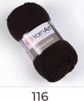 Пряжа для вязания Yarnart Merino Bulky 25% шерсть 75% акрил;100гр-100м(1 моток)