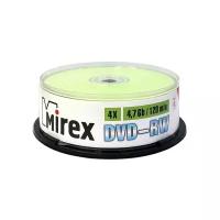 Диск DVD-RWMirex4.7Gb 4x, 25 шт