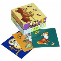Кубики-пазлы Step puzzle Baby step Лесные животные 87326
