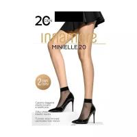 Носки женские полиамид Innamore Minielle 20, размер Б/Р, nero (чёрный)