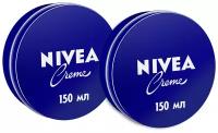 NIVEA Крем для лица и тела Creme Универсальный увлажняющий, 150 мл, 2 шт