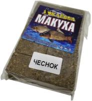 Жмых рыболовный подсолнечника макуха удачного клёва 10-12кубиков со вкусом - чеснок