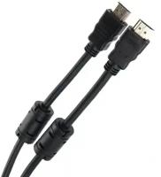 Кабель HDMI-19M --- HDMI-19M ver 2.0+3D/Ethernet,2 фильтра 3m Telecom