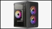 Корпус AeroCool CS-107 v2 Black (CS-107-A-BK-V2/4710562759389)