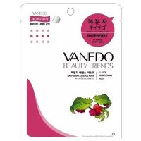 Vanedo aspberry Essence Mask Sheet Pack тканевая маска с эссенцией малины