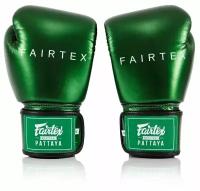 Перчатки для бокса Fairtex BGV22 зеленые 12 унций