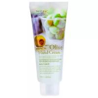 Увлажняющий крем для рук с экстрактом оливы 3W CLINIC Moisturizing Olive Hand Cream, 100 мл