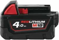 Аккумулятор Milwaukee RED M18 B4, Li-Ion, 4 Ач, 4932430063