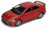 Машинка Welly Mitsubishi Lancer Evolution X (43655) 1:38, 11 см