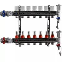 Коллекторная группа Tim (KA007) 1" ВР, 7 отводов 3/4" 7 1 1 20