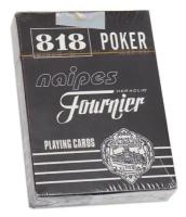 Карты для покера Fournier 818 синяя колода