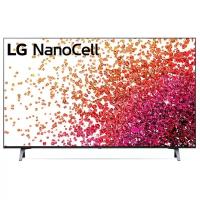 43" Телевизор LG 43NANO756PA NanoCell, HDR (2021), черный