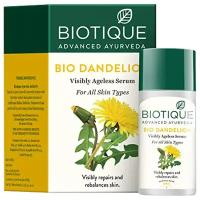 сыворотка Омолаживающая Биотик (dandelion Visibly Ageless serum Biotique), 40 мл