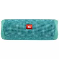 Портативная акустика JBL Flip 5, 20 Вт, голубой