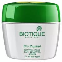 Biotique скраб для лица Bio Papaya Revitalizing Tan-Removal Scrub