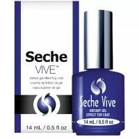 Seche, быстросохнущее верхнее покрытие для лака с гель-эффектом Seche Vive, 14 мл