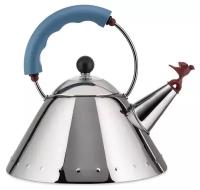 Чайник ALESSI 9093, голубой