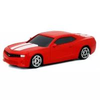 Машинка металлическая Uni-Fortune RMZ City 1:64 Chevrolet Camaro, без механизмов, цвет матовый красный