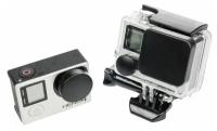 Комплект защитных крышек на объектив и бокс камеры GoPro 3+/ 4