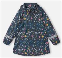 Куртка для девочек Vatten, размер 116, цвет синий