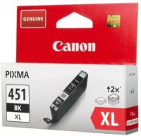 Картридж Canon CLI-451XL BK (6472B001), черный