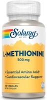 Solaray L-Methionine Free Form (L-метионин) 500 мг 30 капсул (Solaray)