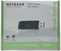 Wi-Fi адаптер NETGEAR WNA1100, черный