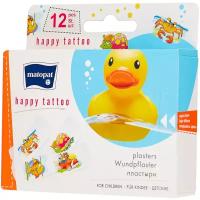 Matopat Happy Tattoo пластырь защитный, 12 шт