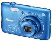Фотоаппарат Nikon Coolpix S3700, синий