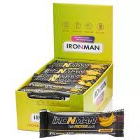 IRONMAN TriProtein Bar (коробка 24шт) (Банан)